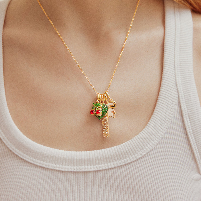 Michigan State University Cluster Charm Necklace - Michigan State University