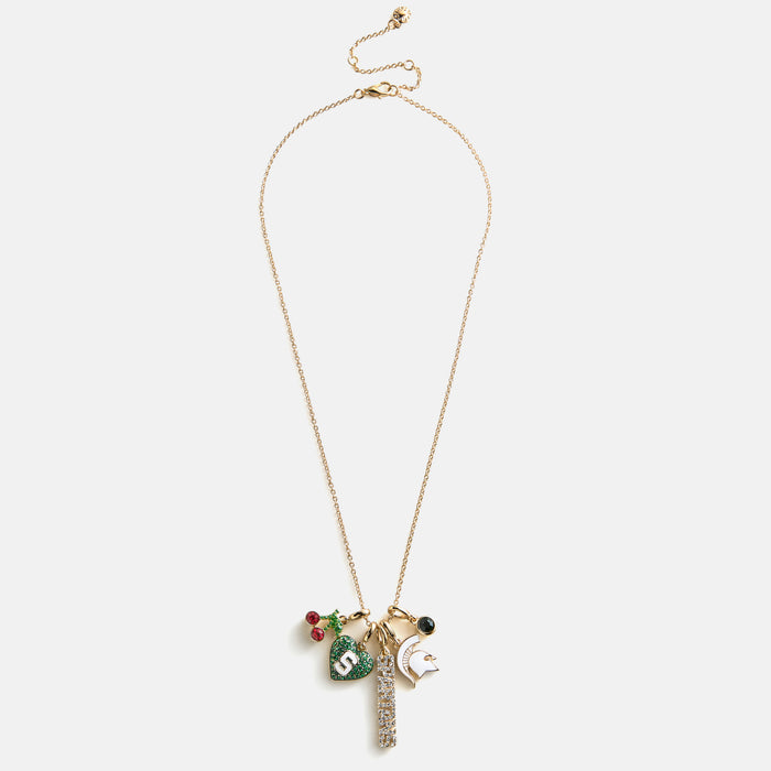 Michigan State University Cluster Charm Necklace - Michigan State University