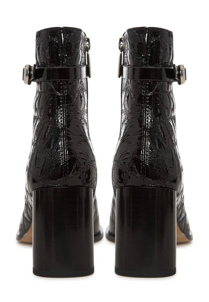 Midnight Croc Block Boots