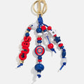MLB Beaded Bag Charm - Chicago Cubs