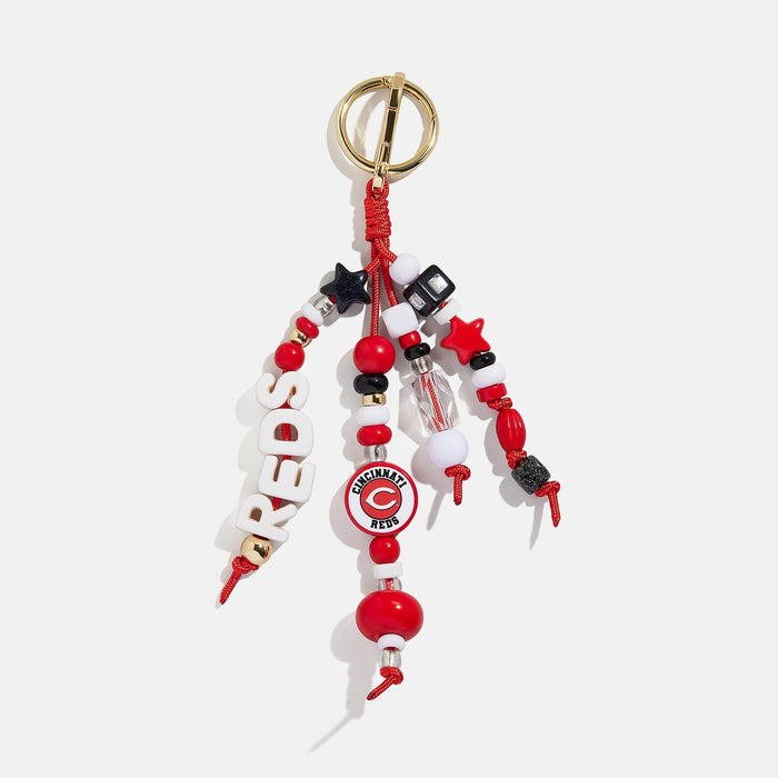 MLB Beaded Bag Charm - Cincinnati Reds