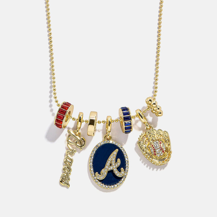 MLB Charm Necklace - Atlanta Braves