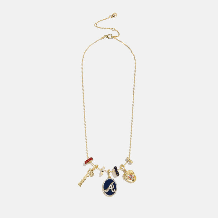 MLB Charm Necklace - Atlanta Braves