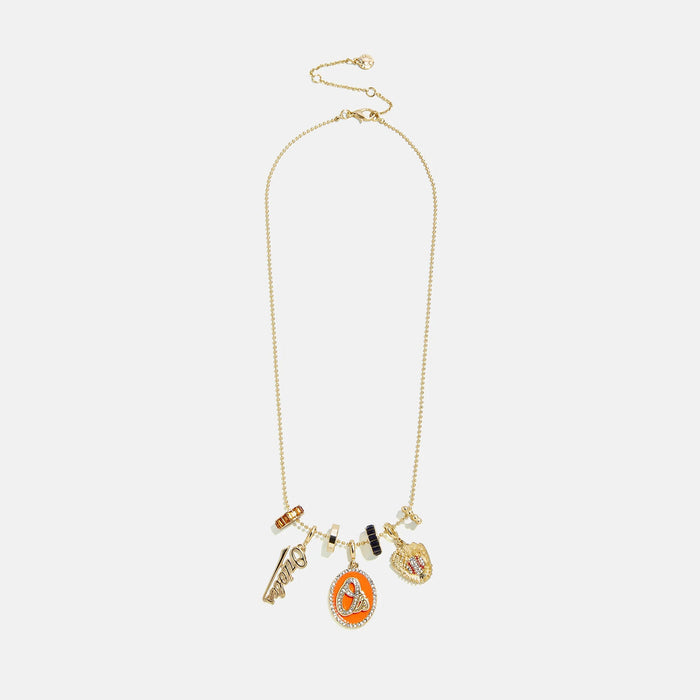 MLB Charm Necklace - Baltimore Orioles