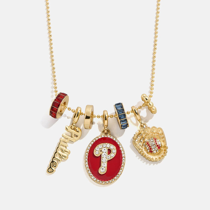 MLB Charm Necklace - Philadelphia Phillies
