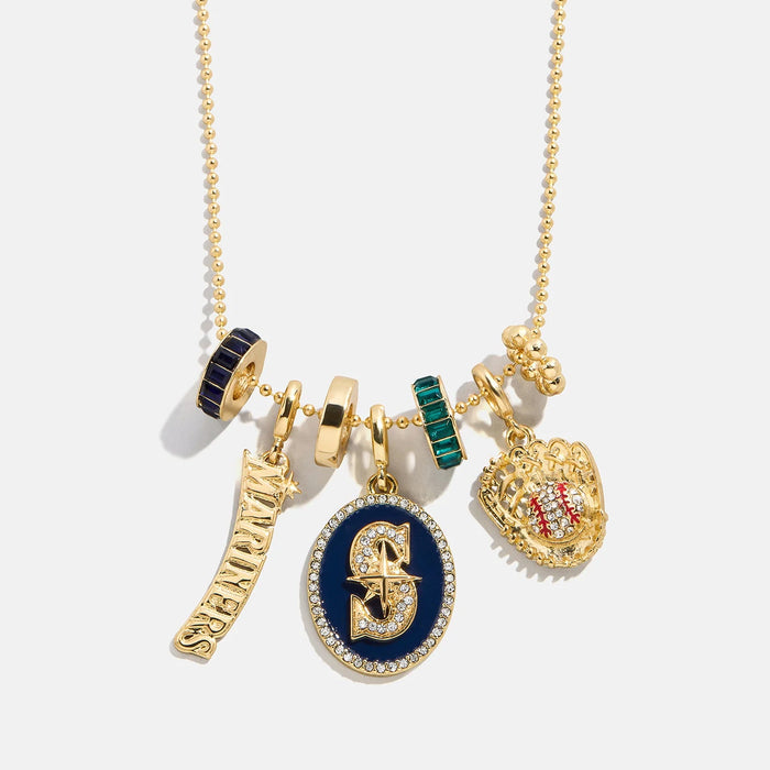 MLB Charm Necklace - Seattle Mariners