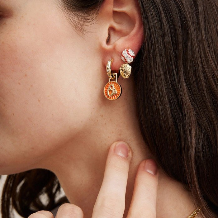 MLB Hoop Earring Set - Baltimore Orioles