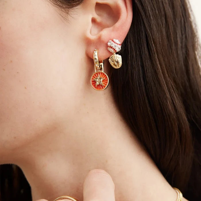 MLB Hoop Earring Set - Houston Astros