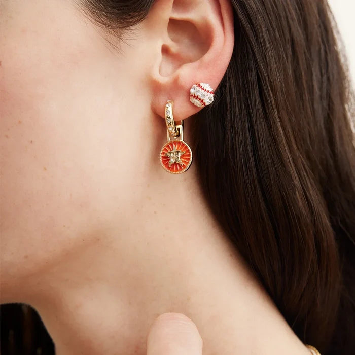 MLB Hoop Earring Set - Houston Astros