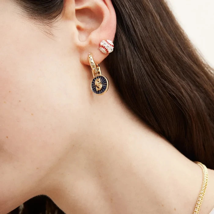 MLB Hoop Earring Set - Seattle Mariners