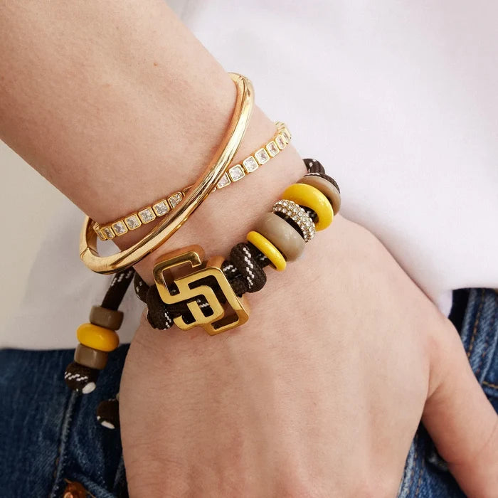 MLB Knotty Bracelet - San Diego Padres