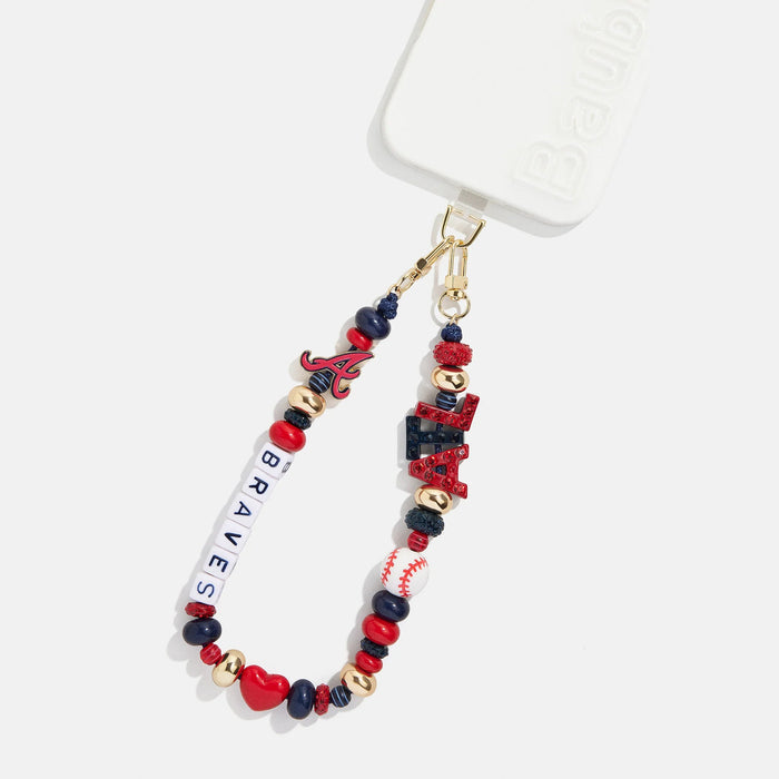 MLB Phone Charm - Atlanta Braves