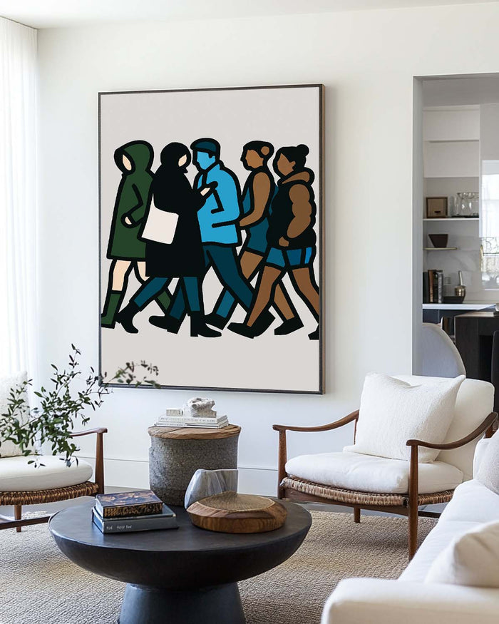 ArtExplore Original Handmade Pop Art – Bold Modern Wall Art for Spacious Interiors, Living Room, or Hallway