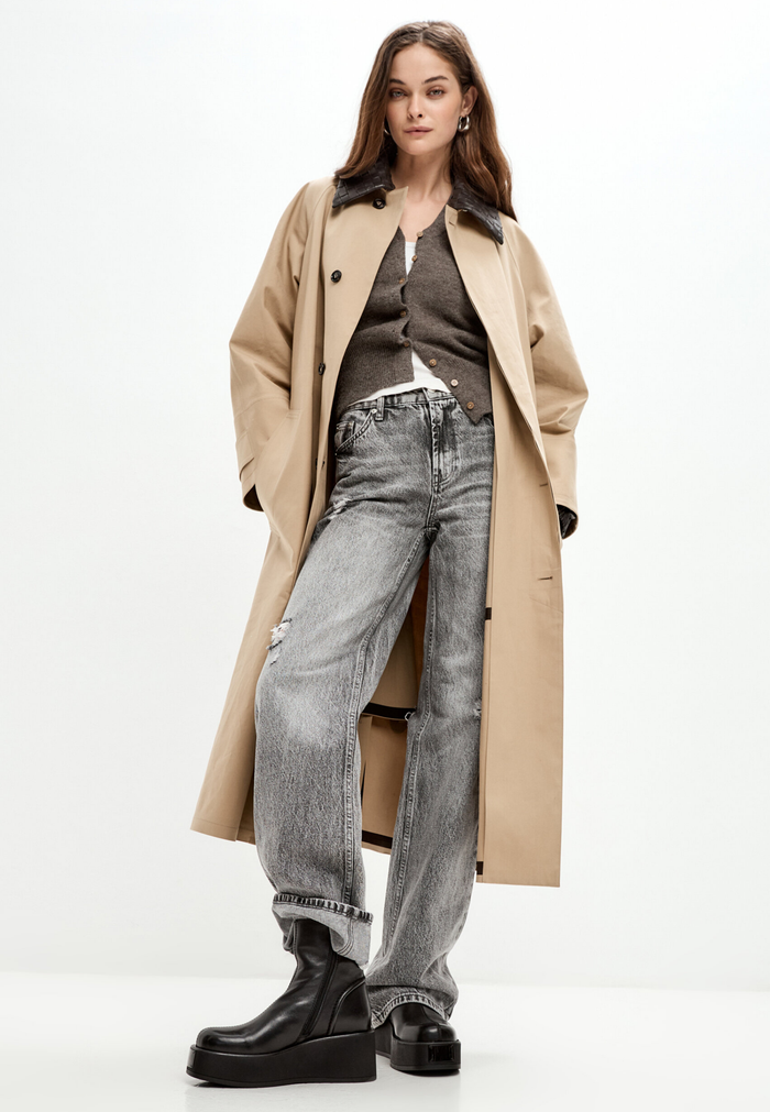 Modern Lift Leather Wedge Boots