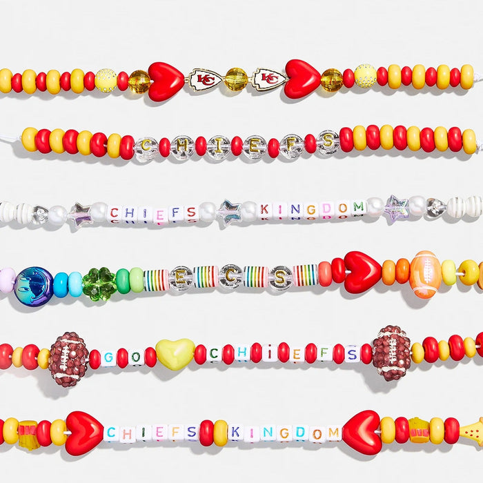 NFL Bracelet Bead Kit - Kansas City Chiefs