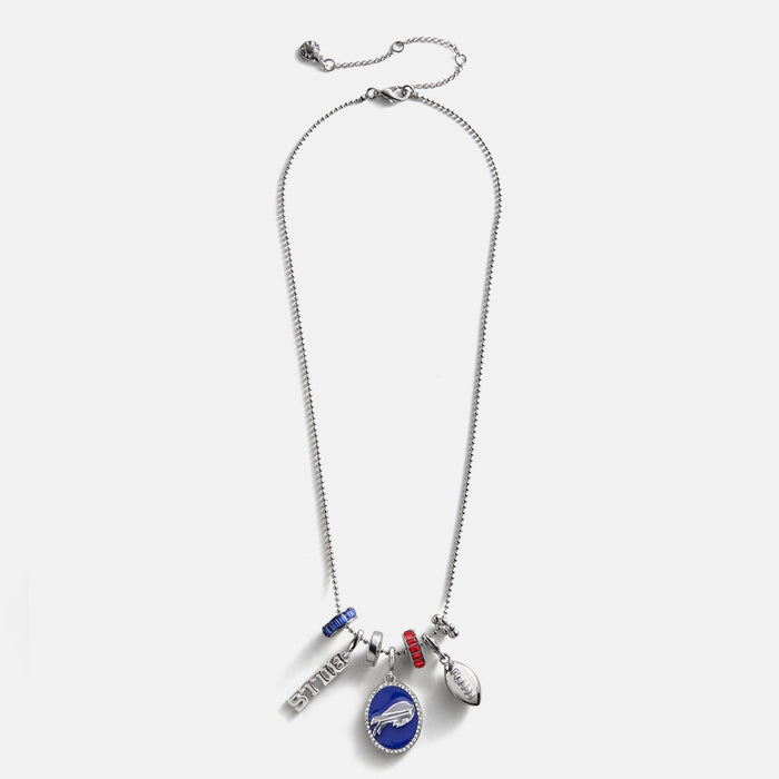 NFL Cluster Charm Necklace - Buffalo Bills