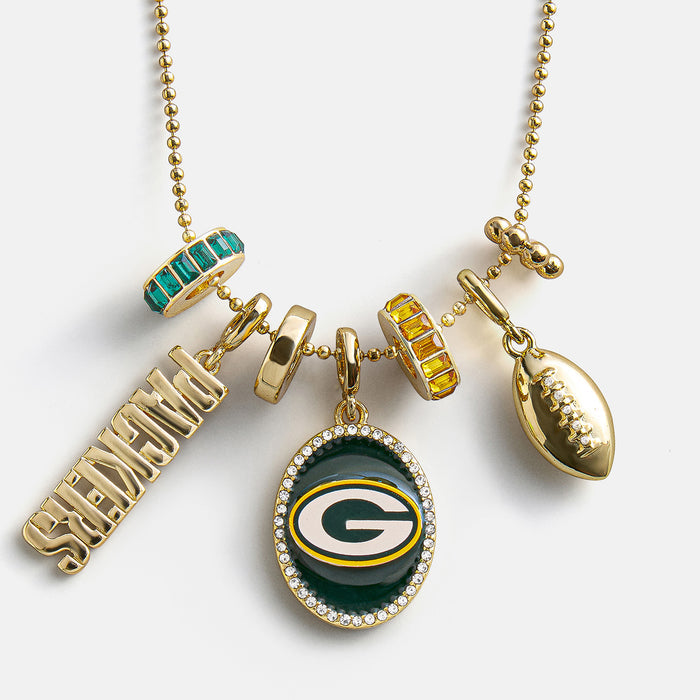 NFL Cluster Charm Necklace - Green Bay Packers