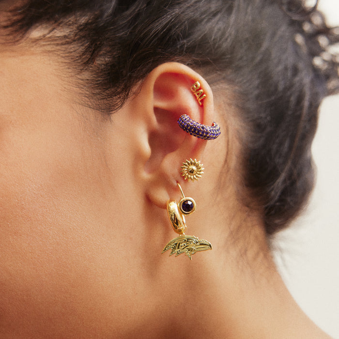 NFL Earring Stack Set - Baltimore Ravens