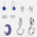 NFL Earring Stack Set - Indianapolis Colts