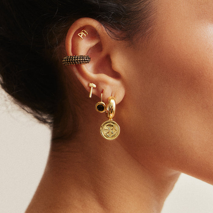 NFL Earring Stack Set - Pittsburgh Steelers