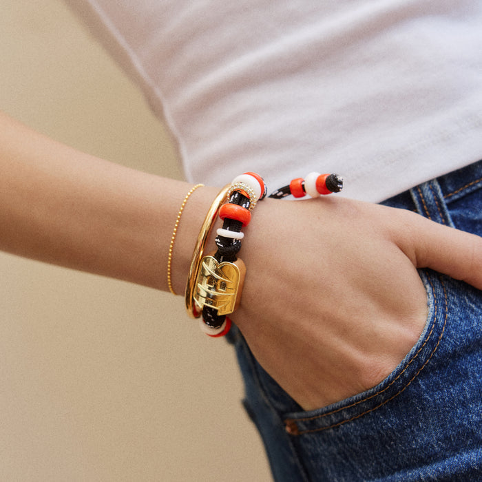 NFL Knotty Logo Bracelet - Cincinnati Bengals