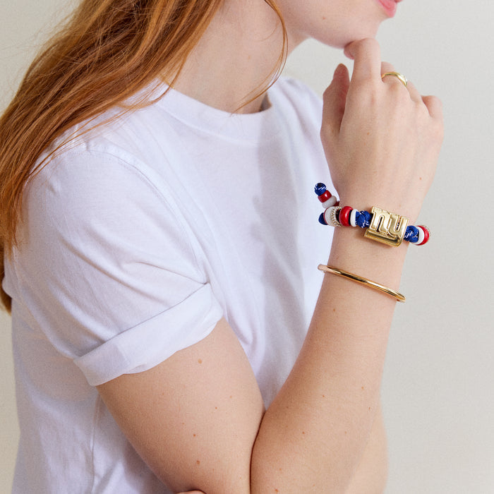 NFL Knotty Logo Bracelet - New York Giants