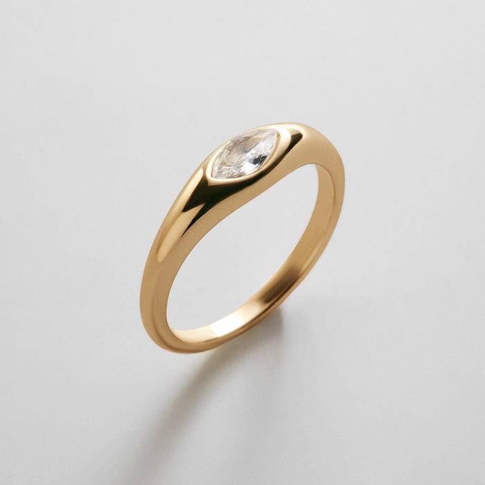 Niecy Gold Pinky Ring - Niecy Gold Pinky Ring