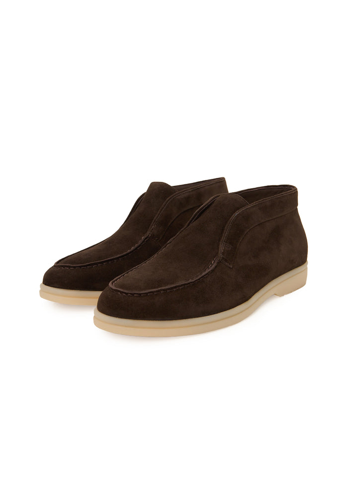 Noir Step High Loafers - Brown