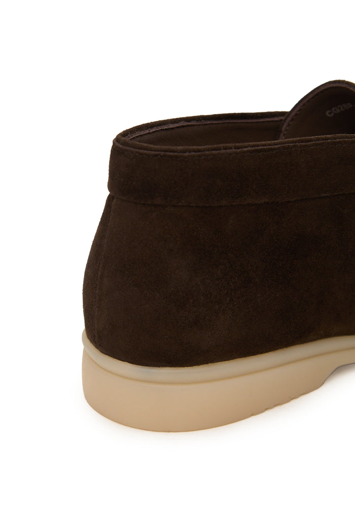 Noir Step High Loafers - Brown
