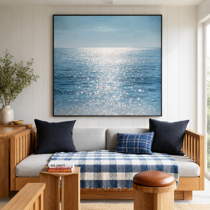 Ocean Blue Wall Art #ABAS338