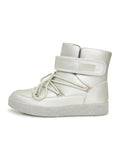 Padded Winter Boots – Pearl Grey