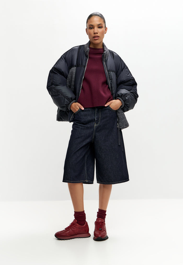 Patent Leather Sneakers - Bordeaux