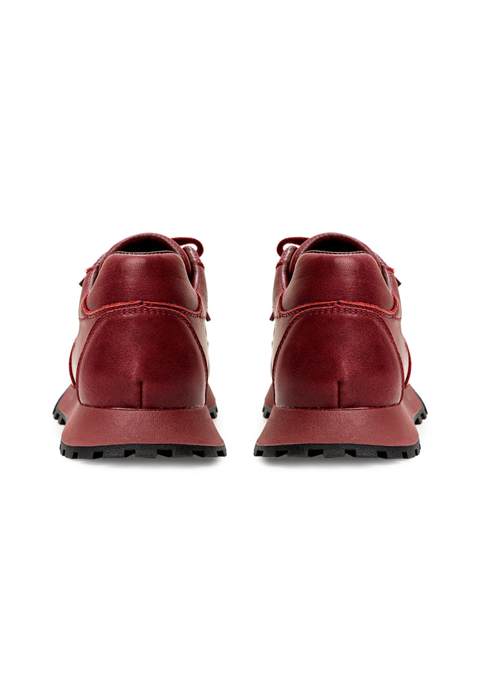Patent Leather Sneakers - Bordeaux