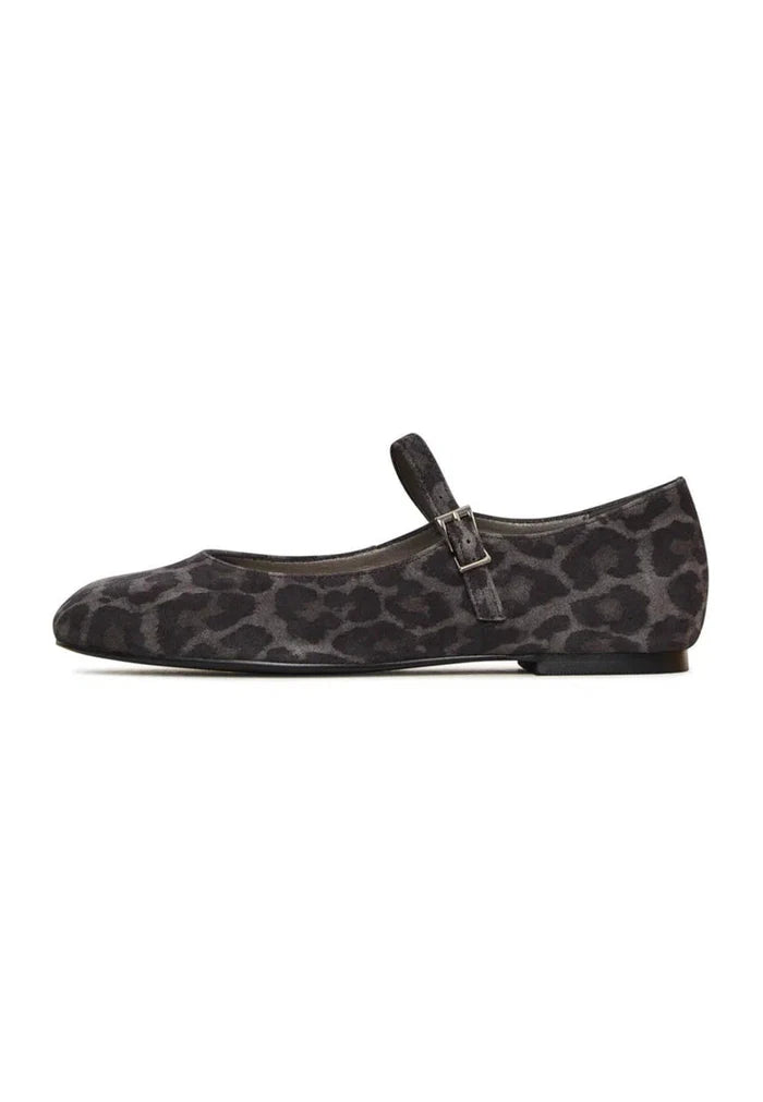 Patent Mary Jane Flats - Pantera