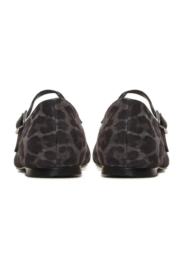Patent Mary Jane Flats - Pantera