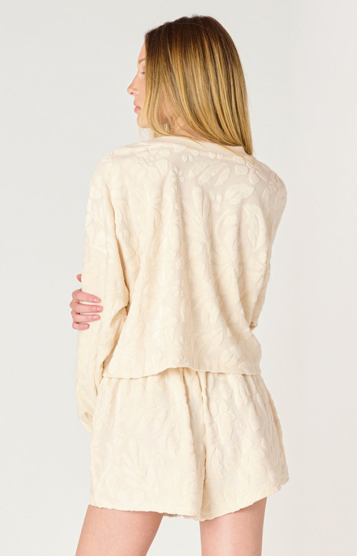 PATTERNED LOUNGE TOP