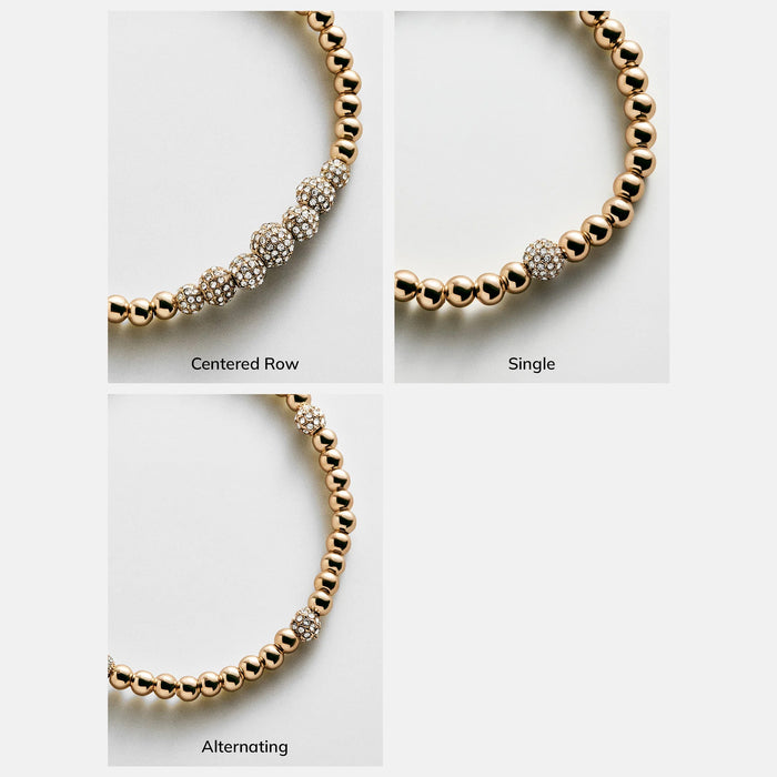 Pavé Pisa Bracelet  - Single Pavé