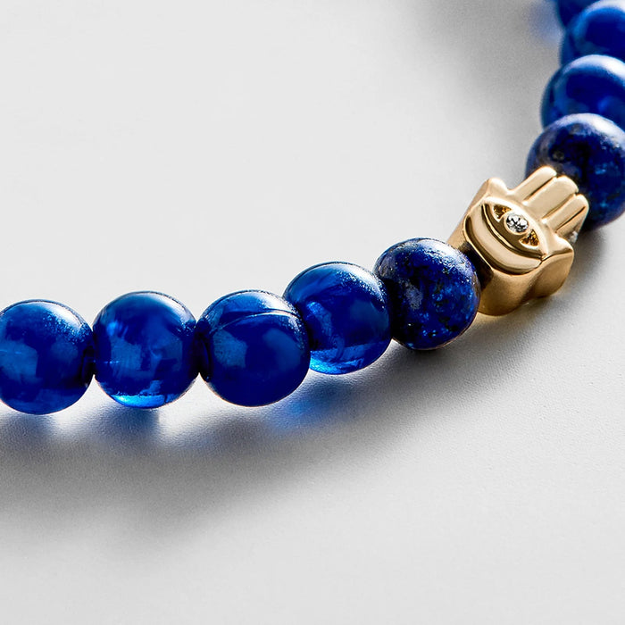 Peace of Mind Semi-Precious Bracelet - Hamsa