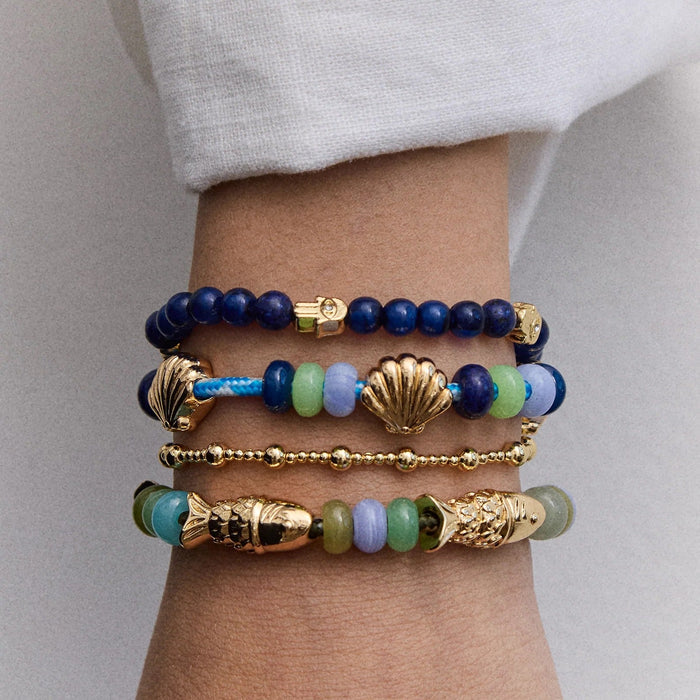 Peace of Mind Semi-Precious Bracelet - Hamsa