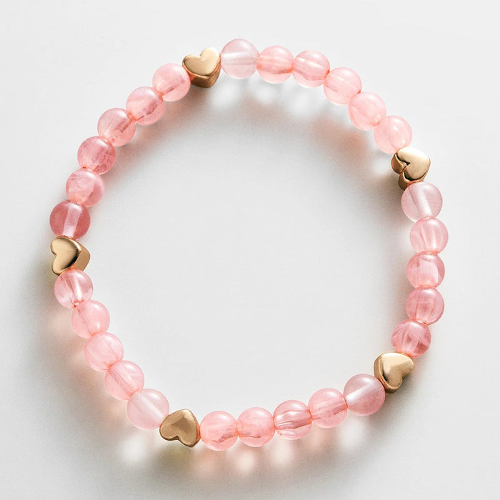 Peace of Mind Semi-Precious Bracelet - Heart