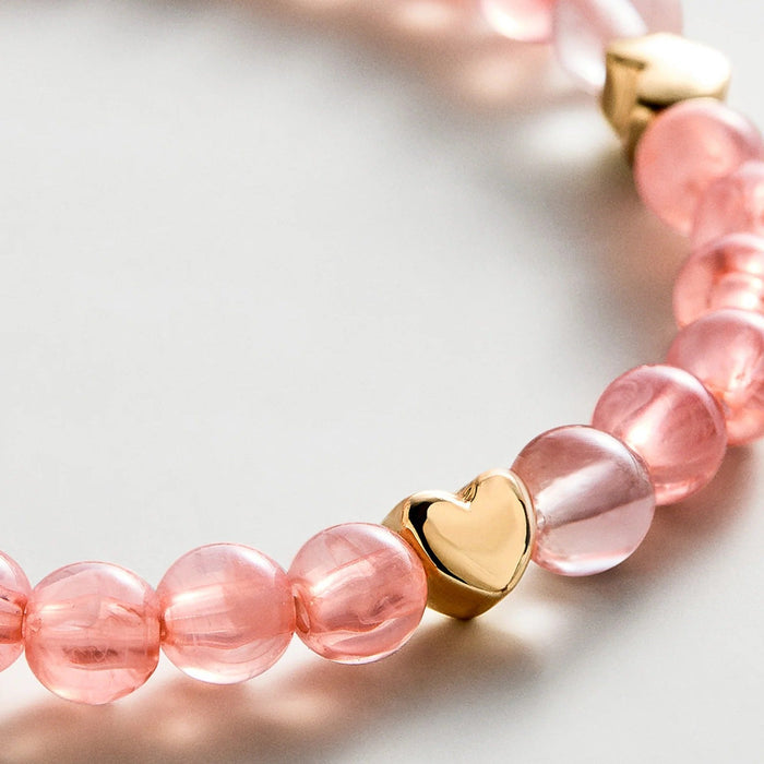 Peace of Mind Semi-Precious Bracelet - Heart