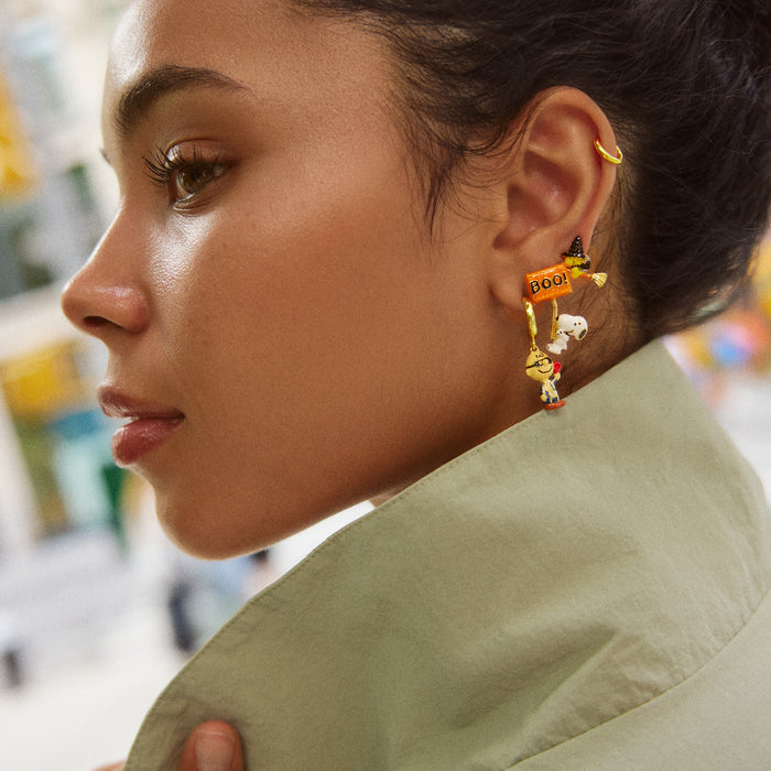 Peanuts Halloween Earring Set