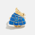 Peanuts Snoopy Puffer Jacket Ring - Gold/Blue