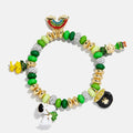 Peanuts St. Patrick’s Day Charm Bracelet - Green/Gold