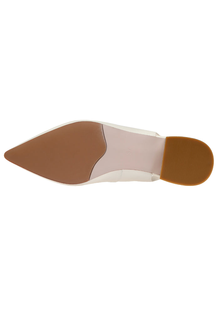 Pearl Slingback Pumps - Beige