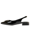 Pearl Slingback Pumps - Black