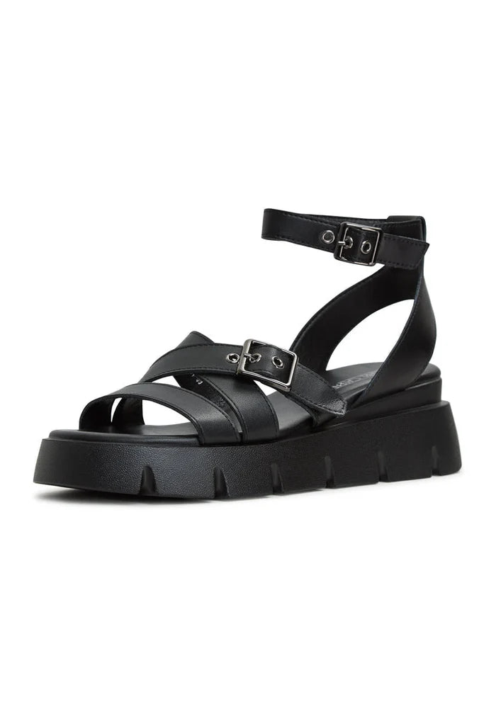 Stylish and comfortable platform leather sandals available online - shop now!