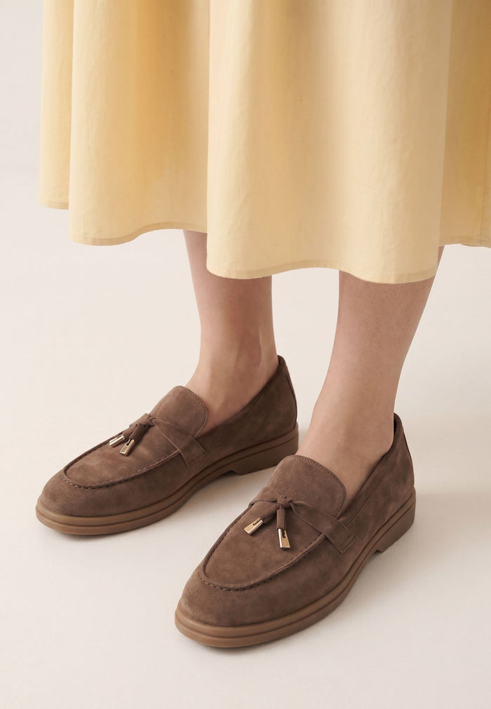Platform Moccasins Aurelia - Chocolate