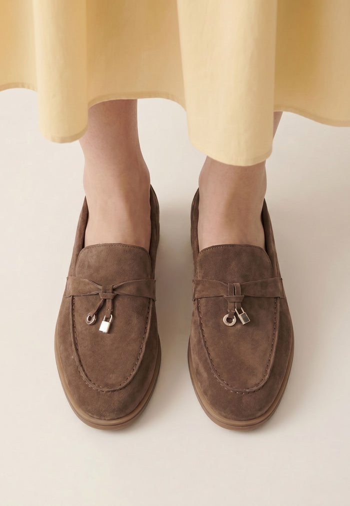 Platform Moccasins Aurelia - Chocolate