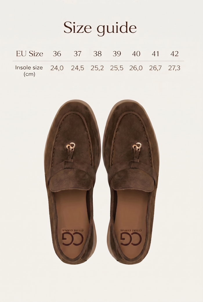 Platform Moccasins Aurelia - Dark Brown